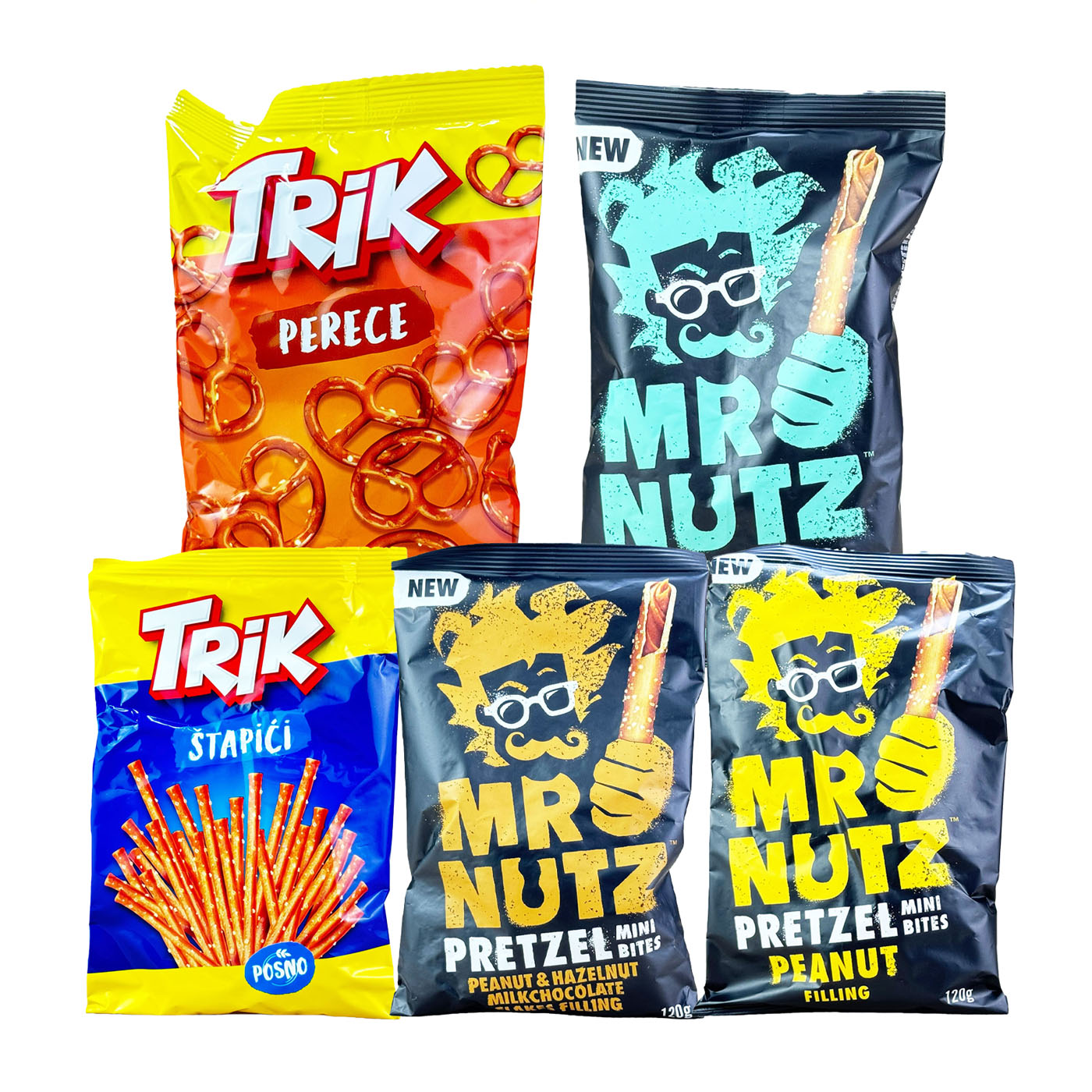 塞尔维亚进口 进口多恩牛奶巧克力焦糖榛仁花生酱注心饼干120g