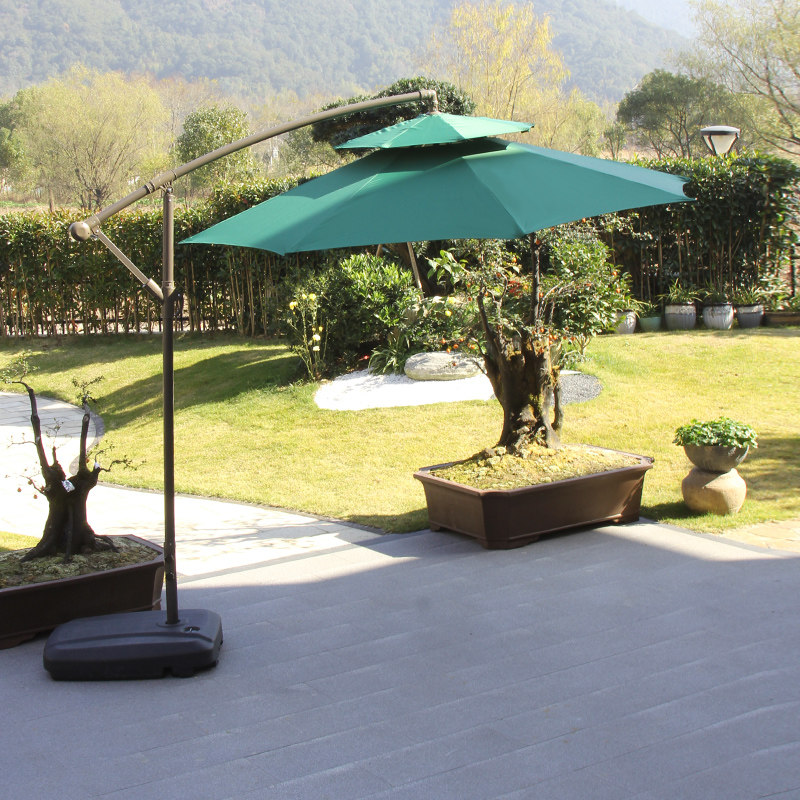遮阳伞户外庭院伞加大双层香蕉伞别墅花园保安岗亭小号罗马伞沙滩在类目 住宅家具, 户外/庭院家具, 伞具, 遮阳伞中 - 来自Buy2taobao.com提供专业的淘宝代购服务