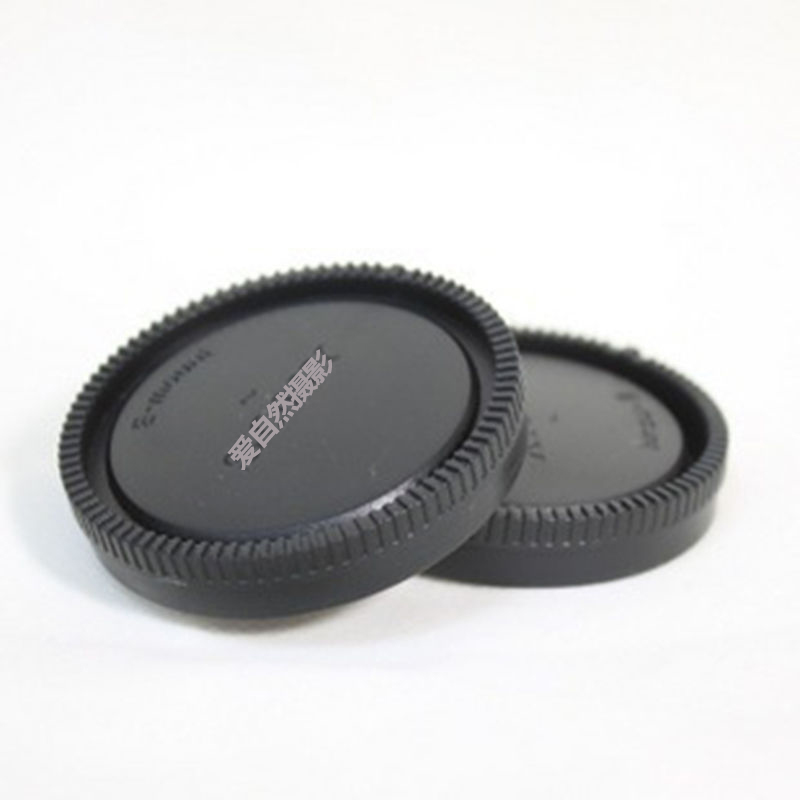 适用索尼E卡口前后盖NEX5R 5N 3N NEX7/6 机身盖+镜头后盖 黑色