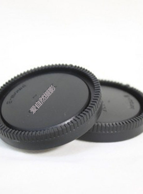 适用索尼E卡口前后盖NEX5R 5N 3N NEX7/6 机身盖+镜头后盖 黑色