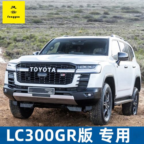 兰德酷路泽LC300汽车水箱防虫网GR版2020-2024款中网防护网