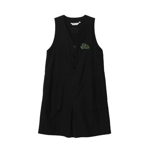 MOVEUP幻走2024夏季新款.FUN系列趣味小狗章仔设计师纯棉连体裤女