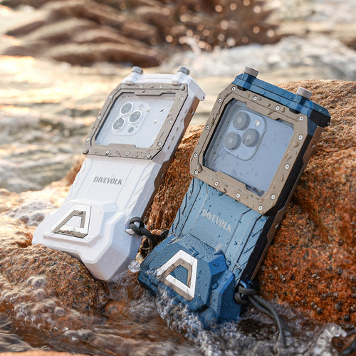 DIVEVOLK防水手机壳60米深潜拍摄