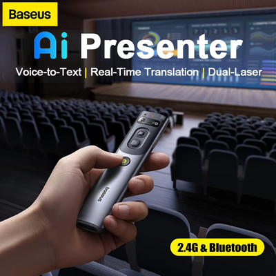 AI智能PPT飞鼠激光笔实时翻译笔