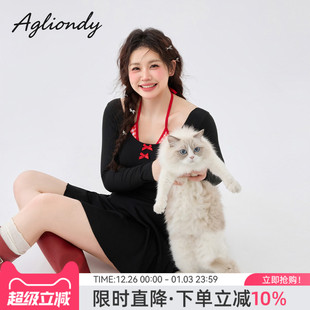 高级感女士微胖泳装 agliondy大码 泳衣女胖mm泡温泉显瘦2025新款