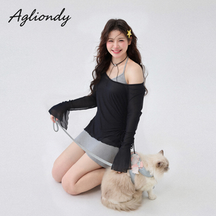 agliondy大码泳衣女款泡温泉微胖遮肉显瘦2026新款胖mm绝美泳衣