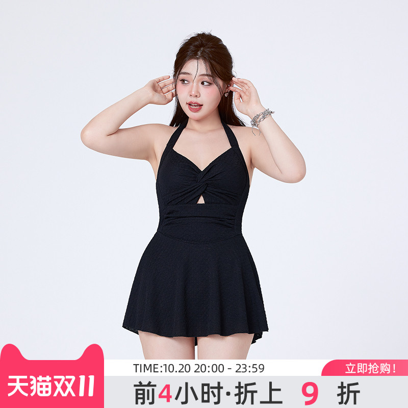 【微胖博主推荐】大码泳衣女遮肉