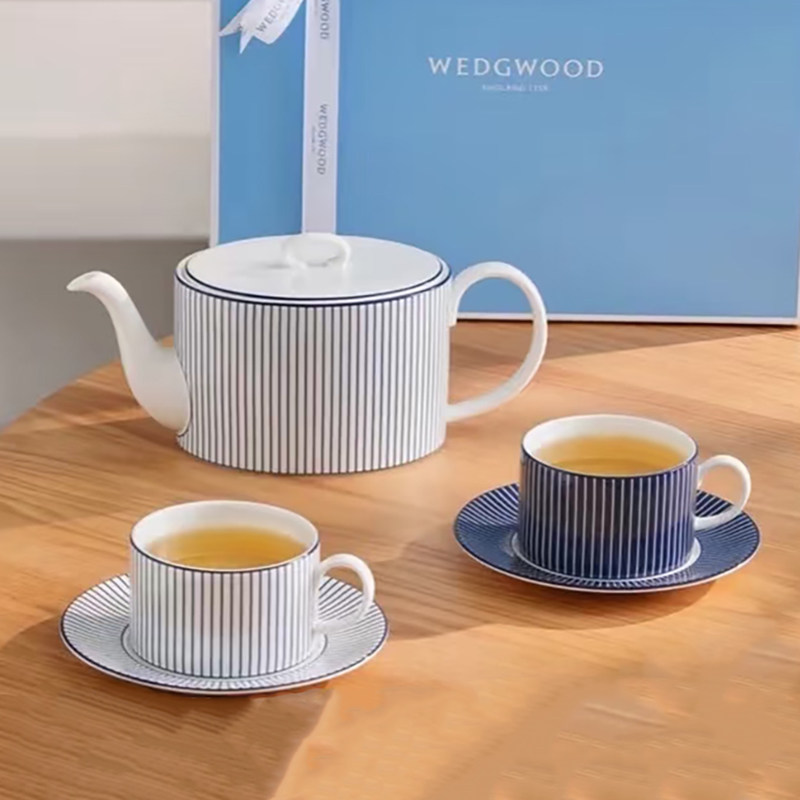 WEDGWOOD蓝调系列茶壶咖啡杯碟