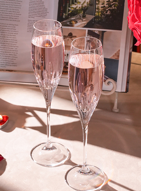 WEDGWOOD公爵夫人水晶酒杯VERAWANG联名款爱之结绳香槟杯对杯礼盒