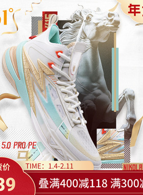 BIG3 5.0 PRO PE篮球鞋361男鞋运动鞋冬季实战约基奇同款实战球鞋