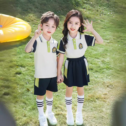 绿色运动服幼儿园园服小学生班服毕业班服