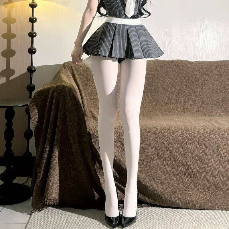 80d疏水面膜袜美肤连裤袜防勾丝打底袜光腿神器jk月光纱钢丝袜女