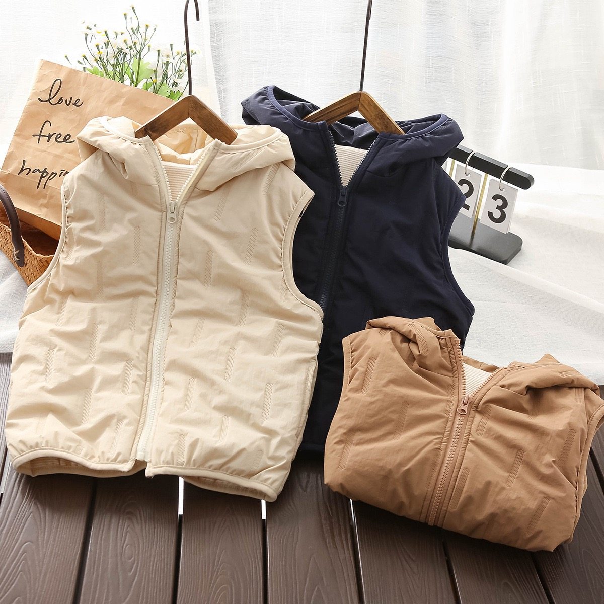 校服神器儿童保暖羊毛蚕丝马甲