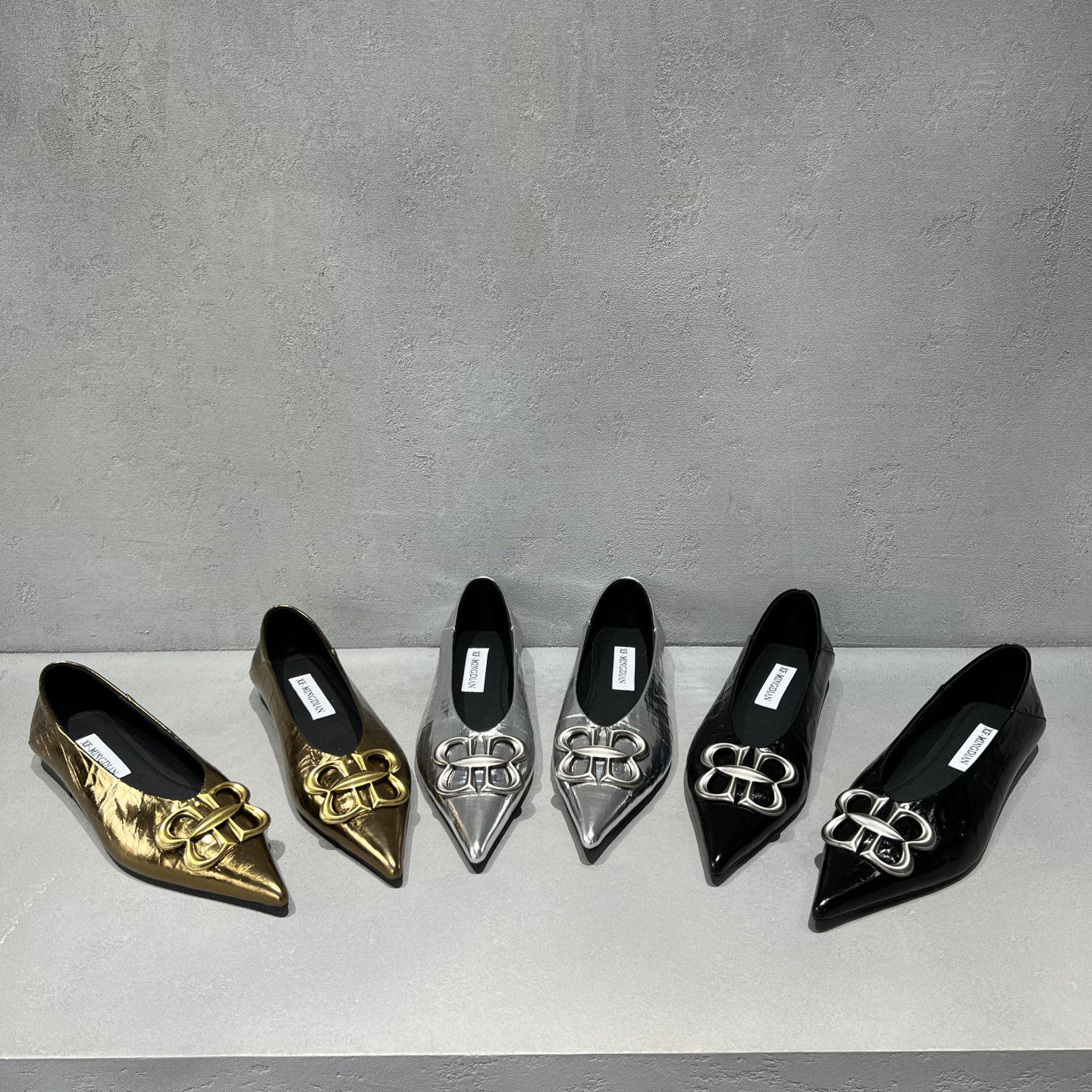 欧洲站女鞋2026春季新款欧货真皮平底浅口尖头时尚舒适百搭单鞋女,女鞋,浅口单鞋,淘宝优惠券,粉丝福利购,淘宝优惠卷