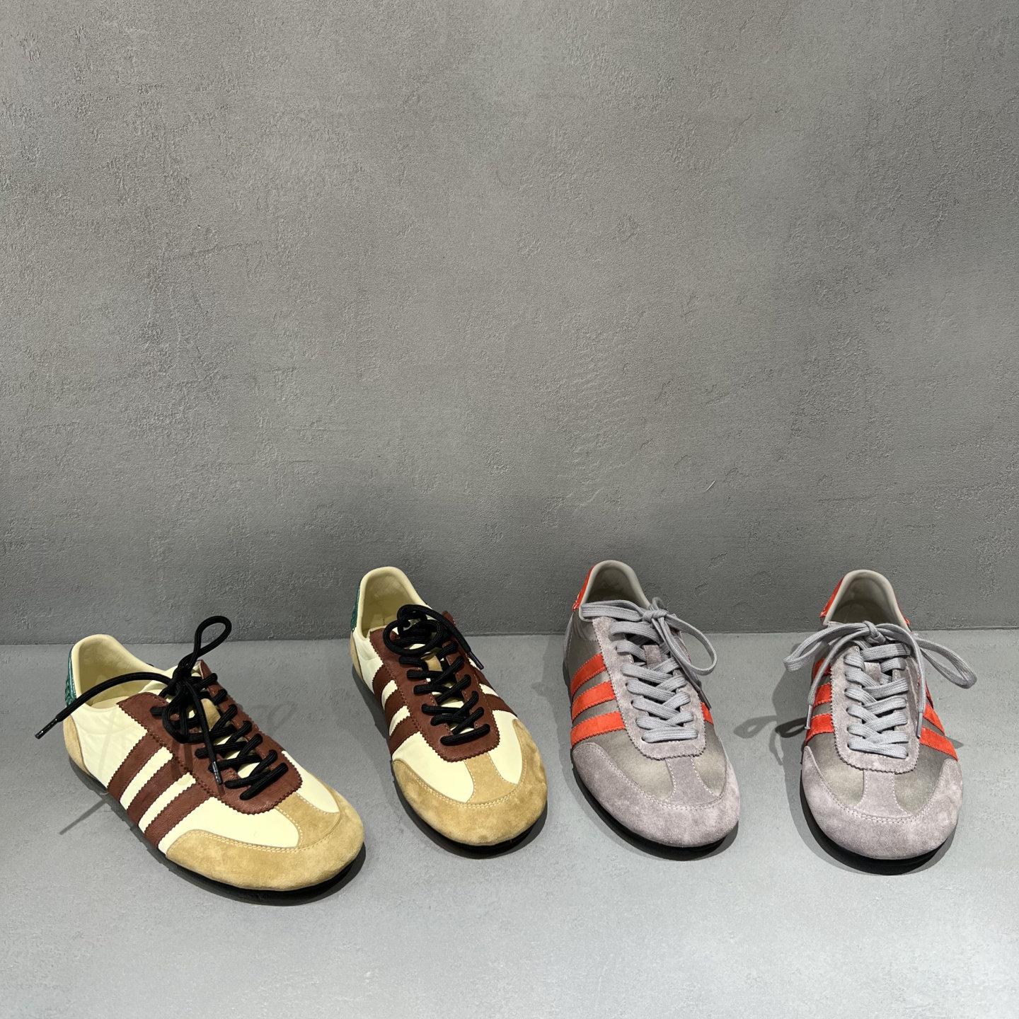 欧洲站女鞋2026春季新款欧真皮平底系带拼色德训鞋休闲运动鞋单鞋,女鞋,德训鞋,淘宝优惠券,粉丝福利购,淘宝优惠卷