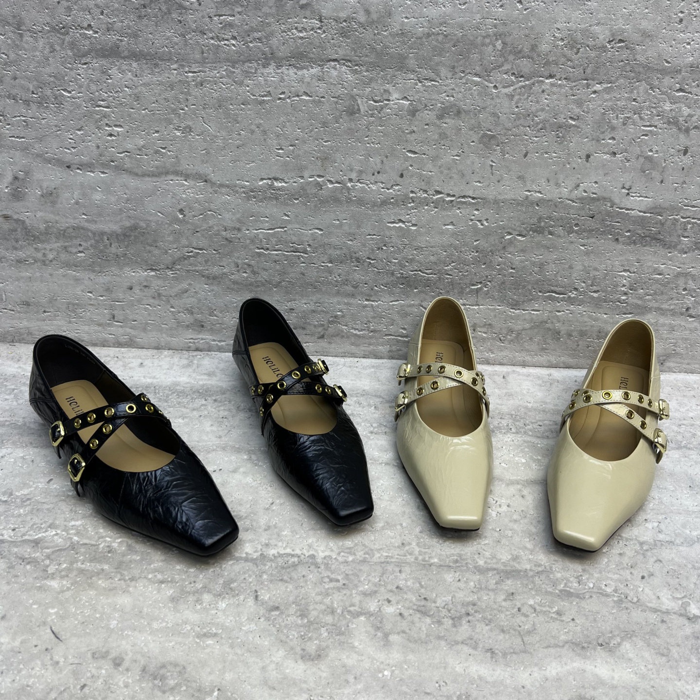 欧洲站2026春新款欧货真皮女鞋粗跟方头交叉扣带浅口单鞋玛丽珍鞋,女鞋,浅口单鞋,淘宝优惠券,粉丝福利购,淘宝优惠卷