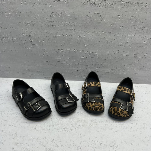 平底浅口皮带扣玛丽珍鞋时尚单鞋