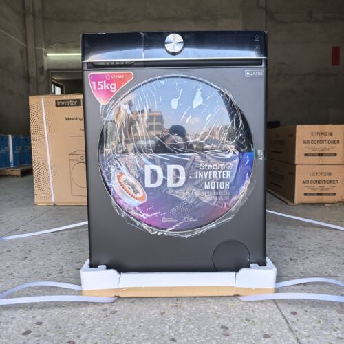 出口版外贸跨境15kg洗衣机洗烘frond loading washing machine