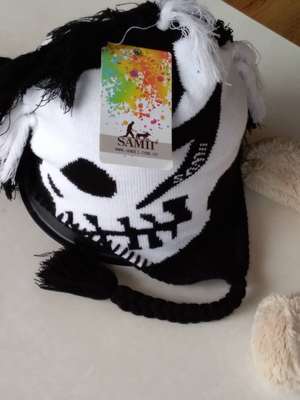 SAMII萨米保暖加绒冬季毛线百搭可爱护耳针织帽包头帽休闲逛街