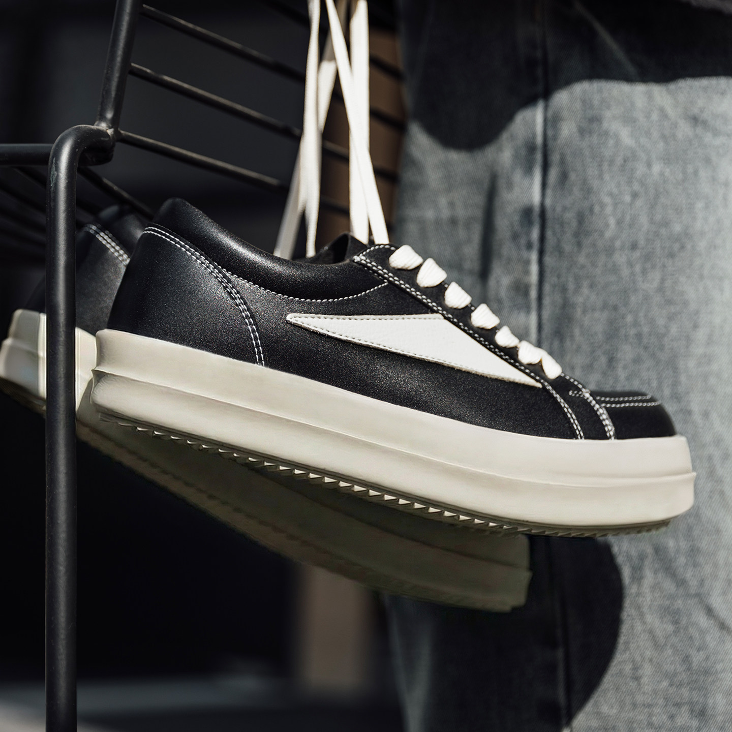 MRA经典VIBE风厚底复古板鞋