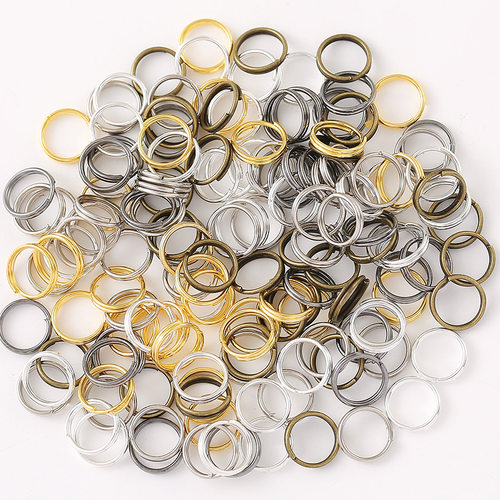 双圈小铁环双环钥匙圈闭口连接圈