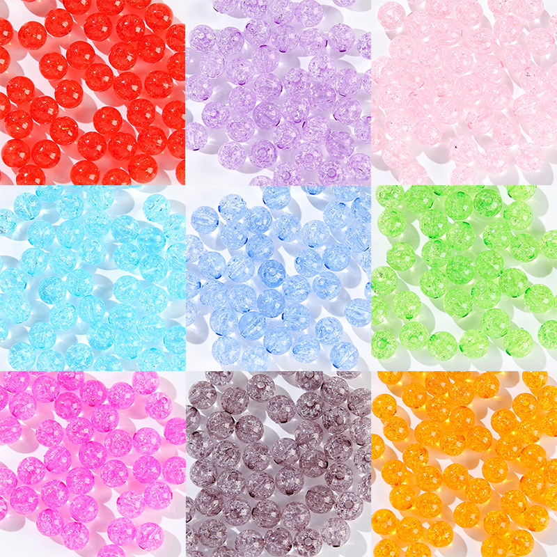 满天星花束手工串珠亚克力裂纹珠