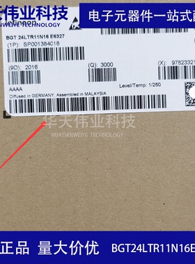 BGT24LTR11N16E6327 无线收发芯片 TSNP-16-9原装现货 一站式配单