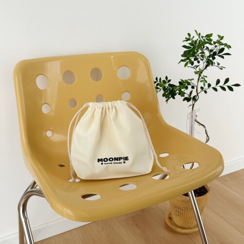 moonpie 独家定制款 | 帆布抽绳袋束口袋包包编织包内胆收纳袋