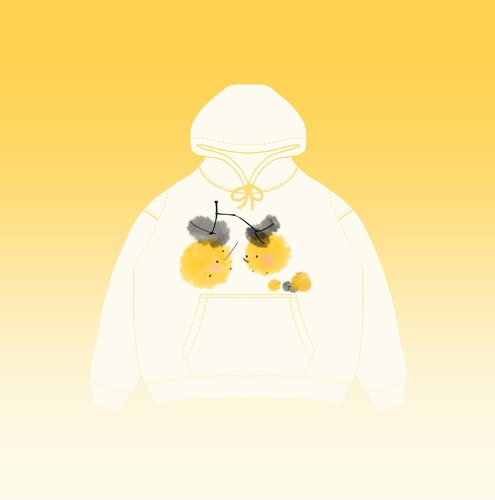 水墨中式连帽卫衣XKIRINX