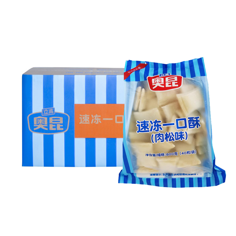 奥昆榴莲酥一口酥肉松味顺丰快递
