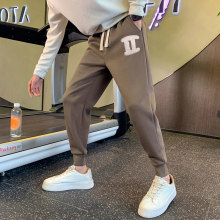 矮个子155-160小码休闲裤男女XS号小脚九分裤S码运动裤加绒卫裤子