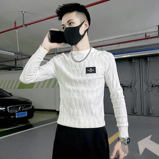 S小码男纯色麻花毛衣打底针织衫XS加小号矮小个子瘦人155线衣冬