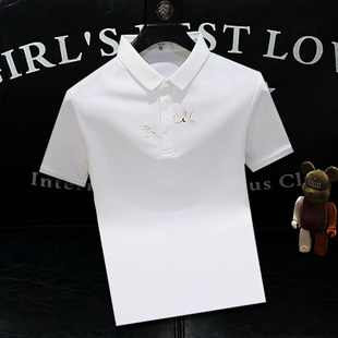 短袖 小个子夏季 T恤 S号XS小码 POLO衫 男青年修身 高端设计感印花短袖