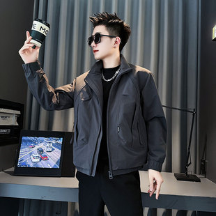 秋冬装155矮个子小码加棉加厚工装夹克男款S号xs立领韩版休闲外套