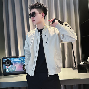 秋冬矮个子加小码棒球领加棉保暖夹克男XS社会小伙S休闲百搭外套