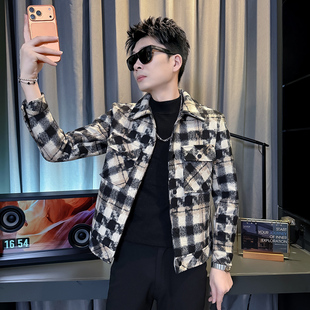 矮小个155小码 时尚 加厚妮子夹克XS码 上衣男士 保暖短外套 S修身 冬季