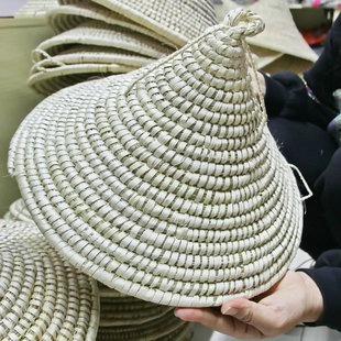 云南传统手工草编锅盖汽锅石锅蒸笼盖酒缸盖厨房烹饪用具草锅盖