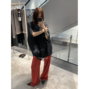 宽松柔软 莫代尔羊毛简约知性羊毛裤 THREE GOOOD殷三吉