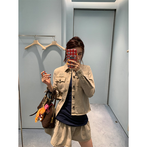 THREEGOOOD/三吉短款短外套