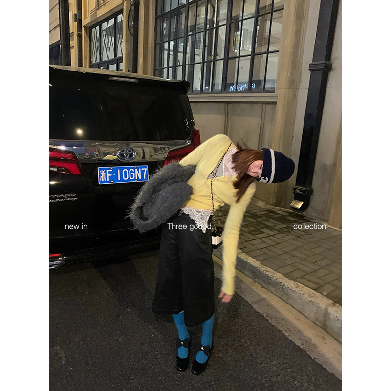 THREEGOOOD七分阔腿裤中裤