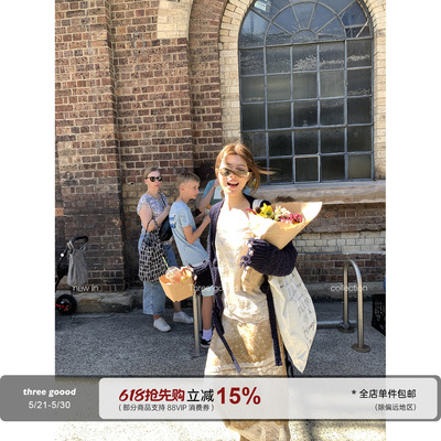 THREEGOOOD小鹿斑比蕾丝半裙
