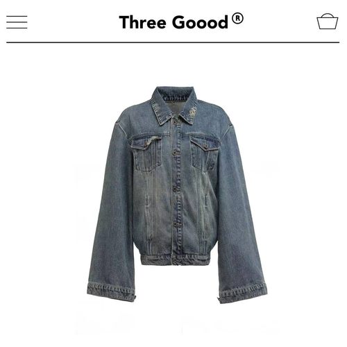 自由舒适设计师款小众牛仔外套