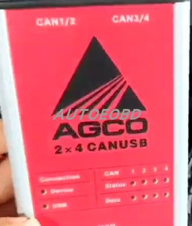支持爱科农机故障检测仪AGCO CANUSB Heavy Duty Diagnostic Tool