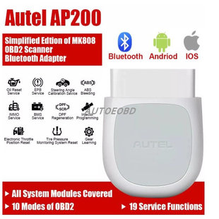 海外版Autel AP200 OBD2 Diagnostic Scanner 道通汽车故障检测仪