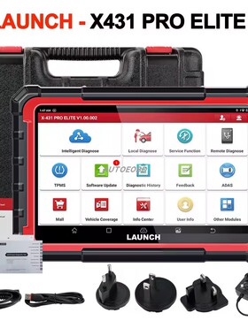 Launch X431 PRO ELITE Car Diagnostic Tool OBD2 Scanner CANFD
