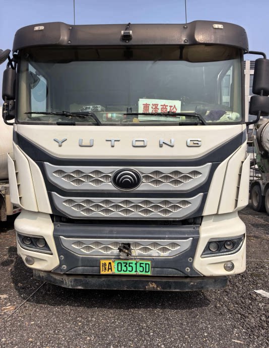 5月8日郑州宇通牌纯电混凝土搅拌运输车一辆（车牌：豫A03515D）网络拍卖公告