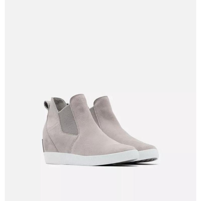 代购SOREL女士雪地靴保暖轻量防滑短靴中筒套脚靴子