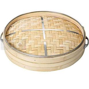 52/50厘米馒头包子竹制蒸笼商用竹子竹笼屉大号一个笼一个盖