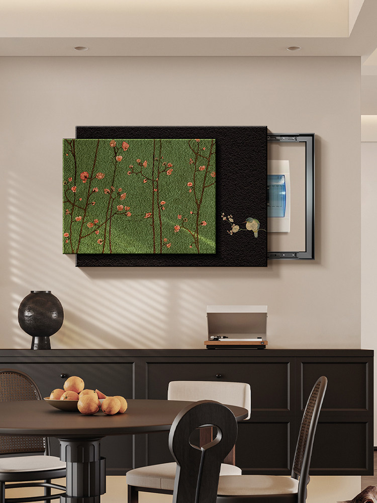 2025新款南洋覆古电表箱装饰画遮挡挂画配电弱电箱盖面板电闸壁画,家居饰品,现代装饰画,淘宝优惠券,粉丝福利购,淘宝优惠卷