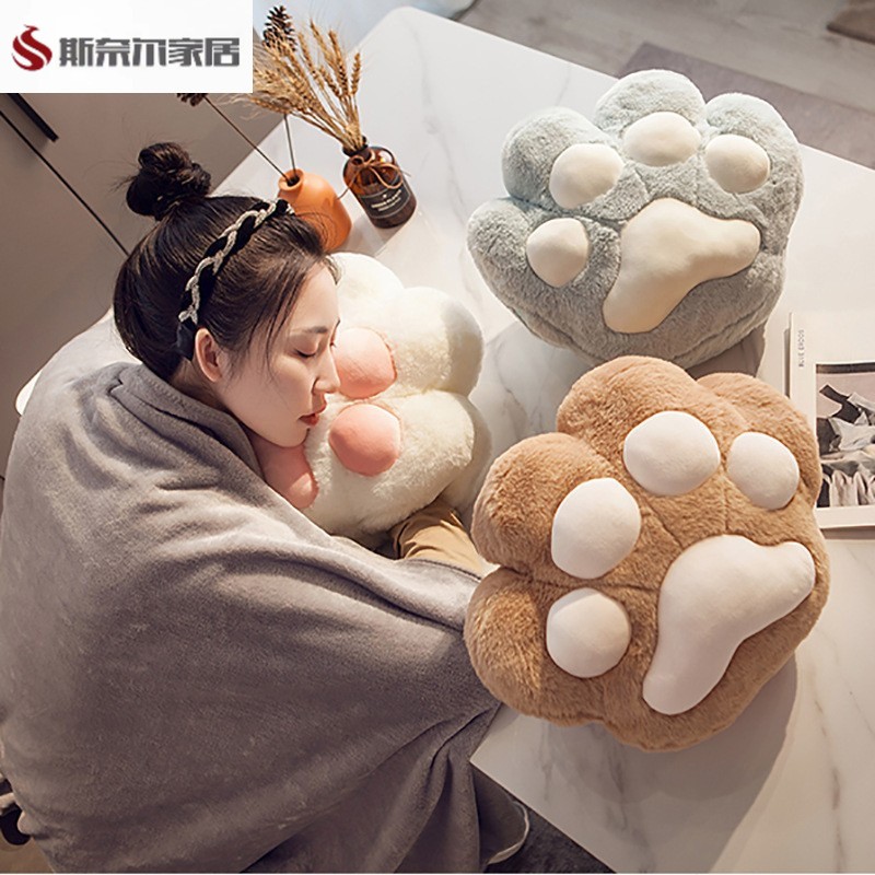 学生午睡毯抱枕二合一加厚枕头毯子秋冬加厚宿舍便携收纳午休神器